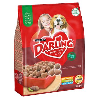 DARLING s hovädzím a pridanou vybranou zeleninou 3 kg