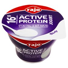 Rajo Active Protein White Yoghurt 180 g