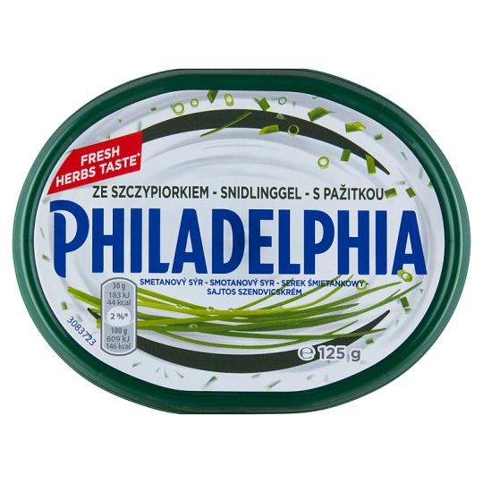 Philadelphia Smotanový syr s pažítkou 125 g