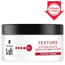 Schwarzkopf Taft Texture stylingová pasta na vlasy pre flexibilné účesy 100 ml