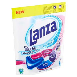 Lanza Total Power Koncentrované gélové kapsuly na pranie 28 praní 608 g