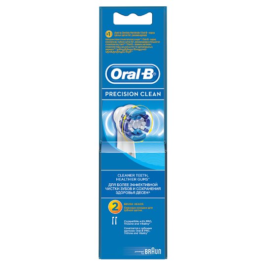 Oral-B Precision Clean Elektrické Vymeniteľné Nástavce, 2 Kusov