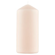 Tesco Ivory Medium Unfragranced Decorative Candle