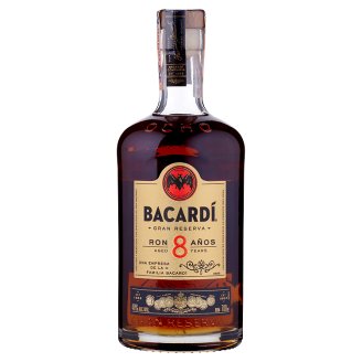Bacardi 8 ročný rum 0,7 l