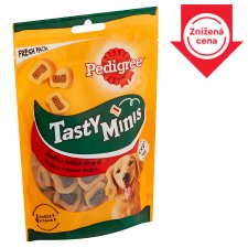 Pedigree Tasty Minis Beef and Poultry Flavors 155 g