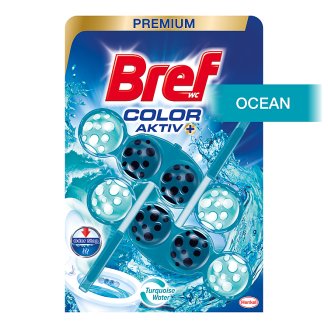 Bref Turquoise Aktiv Ocean tuhý WC blok 2 x 50 g