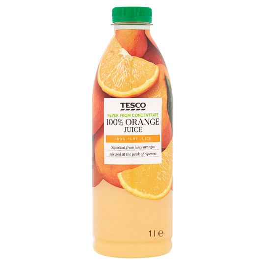 tesco orange juice