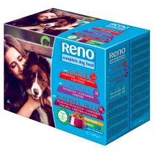 Reno Complete Food for Adult Dogs Pieces for Dogs in Sauce 12 x 100 g