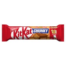 KitKat Chunky čokoládová tyčinka s oblátkou a arašidovou náplňou 42 g