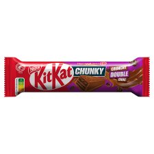 KitKat Chunky Crunchy Double Choc tyčinka v mliečnej čokoláde s čokoládovou náplňou 42 g