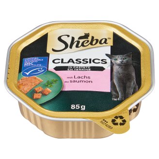 Sheba Vanička s lososom 85 g
