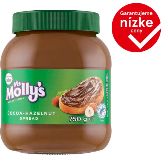 Ms Molly's Cocoa-Hazelnut Spread 750 g