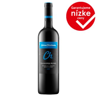 Château Topoľčianky Frankovka modrá akostné odrodové víno CH.O.P. červené suché 0,75 l