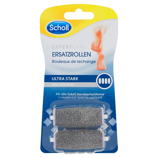 Scholl Velvet Smooth Rotačné hlavice ultra drsné s diamantovými kryštálikmi 2 ks