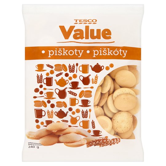 Tesco Value Piškóty 240 g