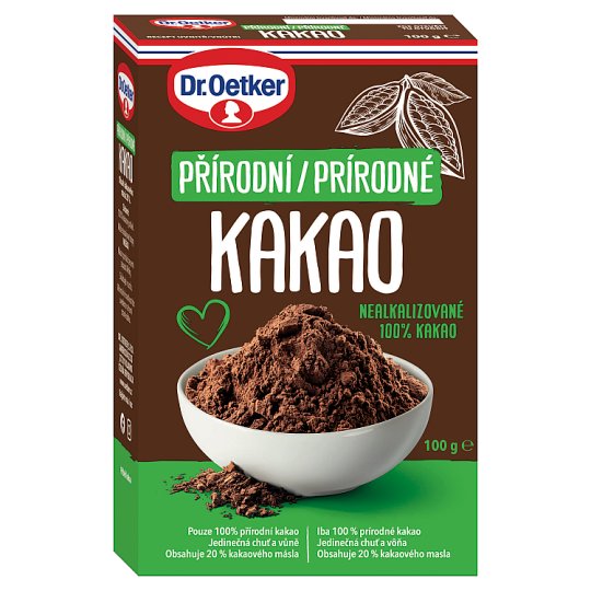 Dr. Oetker Prírodné kakao 100 g