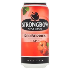 Strongbow Apple Ciders Red Berries ochutený cider plechovka 440 ml