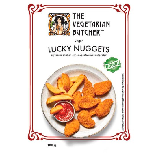 The Vegetarian Butcher Lucky Nuggets vegánske nugetky 180 g