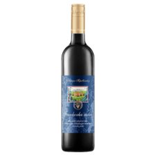 Château Topoľčianky Frankovka modrá slovenské odrodové suché červené víno 1,0 l