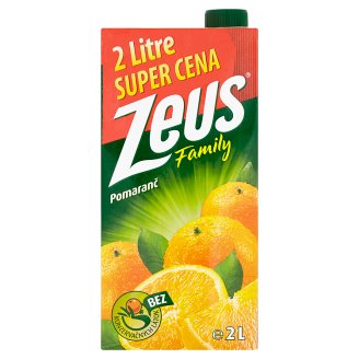 Zeus Family Pomaranč nápoj 2 l