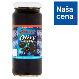 Giana Španielske čierne olivy bez kôstky v slanom náleve 345 g
