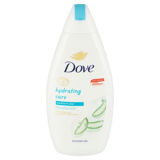 Dove Hydrating Care Aloe & Birch Water Shower Gel 450 ml - Tesco Groceries