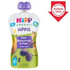 HiPP HiPPiS Organic Plum Blackcurrant in Pear 100 g