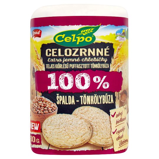 Druid Celpo Whole-Grain Breads Extra Soft 100% Spelled 80 g