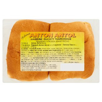 Pekáreň Anton Antol Babkine buchty tvarohové 2 x 52 g
