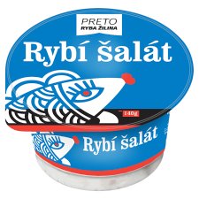 PRETO Ryba Žilina Fish Salad 140 g