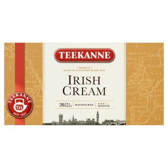 TEEKANNE Čierny čaj s príchuťou irish cream 20 x 1,65 g