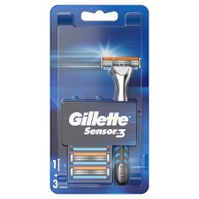 Gillette Sensor3 Razor - 3 Blades