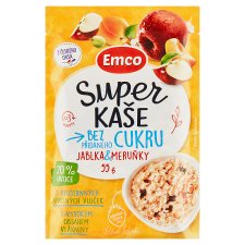 Emco Porridge without Added Sugar Apples and Apricots 55 g