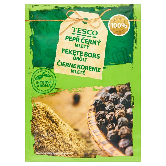 Tesco Čierne korenie mleté 20 g