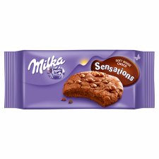 Milka Cookie Sensations Cocoa Biscuits with Pieces of Chocolate 156 g