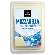 Mozzarella plátková 100 g