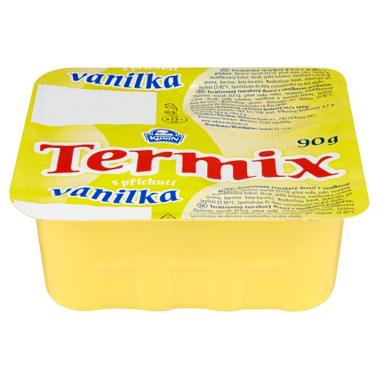 Mlékárna Kunín Termix tvarohový dezert s príchuťou vanilka 90 g