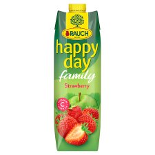 Rauch Happy Day Family jablkovo-jahodový nápoj 1 l