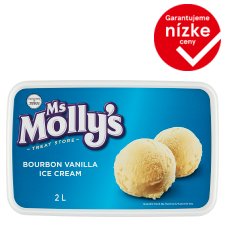 Ms Molly's Bourbon Vanilla Ice Cream 2 L