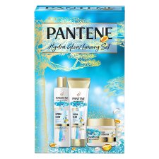 A set of Pantene Hydra products: shampoo, conditioner & mask