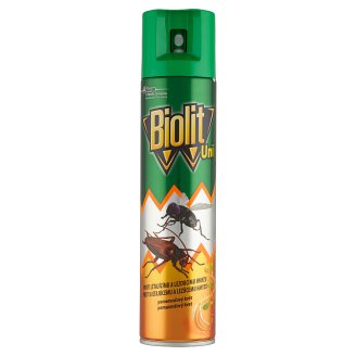 Biolit Uni proti lietajúcemu a lezúcemu hmyzu pomarančový kvet 400 ml
