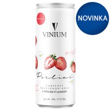 Vinium Perlivé Cabernet Sauvignon Rosé jahodová príchuť 250 ml