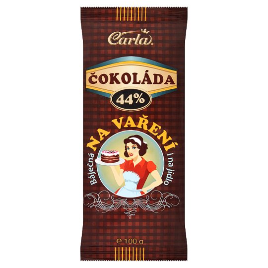 Carla Čokoláda na varenie 44% 100 g