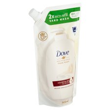Dove Nourishing Silk Tekuté mydlo náhradná náplň 500 ml