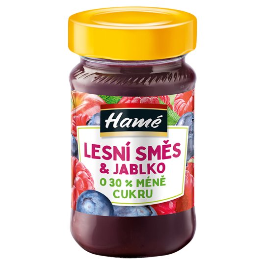 Hame Forest Fruit Jam with Reduced Sugar Content 230 g