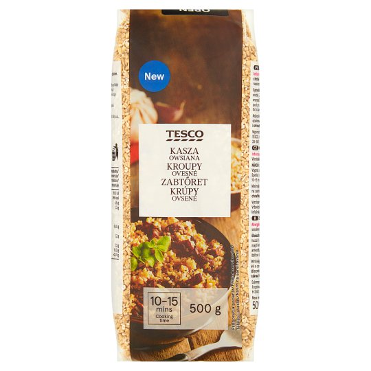 Tesco Krúpy ovsené 500 g
