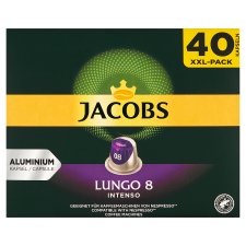 Jacobs Lungo 8 Intenso Roasted Ground Coffee in Capsules 40 pcs 208 g