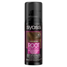 Syoss Root Retouch korektor farby na odrastené vlasy Tmavohnedý 120 ml