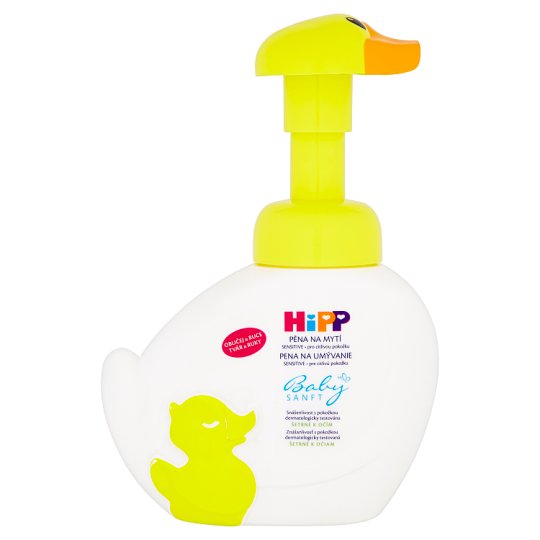 HiPP Babysanft Sensitive pena na umývanie 250 ml
