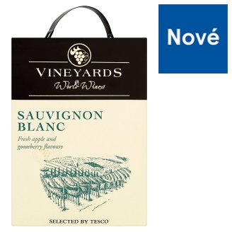 Vineyards World Wines Sauvignon Blanc biele víno suché 3 l